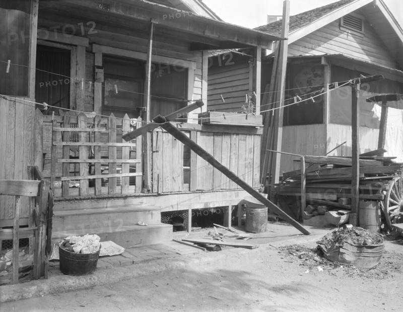 Housing, within five minutes walk of City Hall, City of Los Angeles, 1936. Creator: Dorothea Lange.
