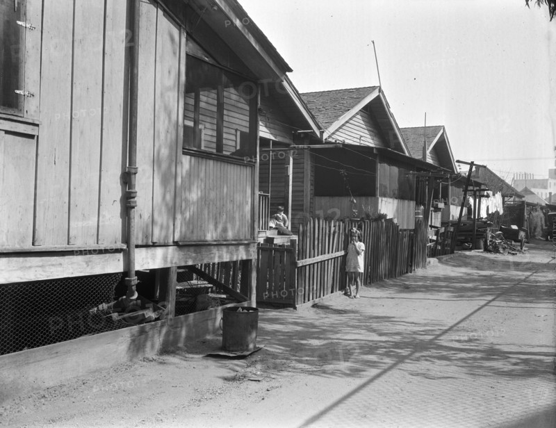 Housing, within five minutes walk of City Hall, City of Los Angeles, 1936. Creator: Dorothea Lange.