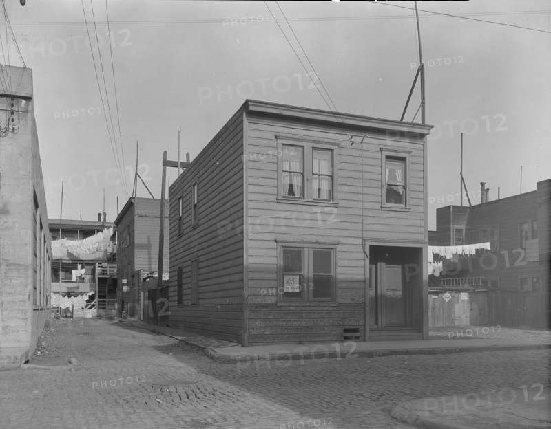 Lilac Street, Mission District, San Francisco, California, 1938. Creator: Dorothea Lange.