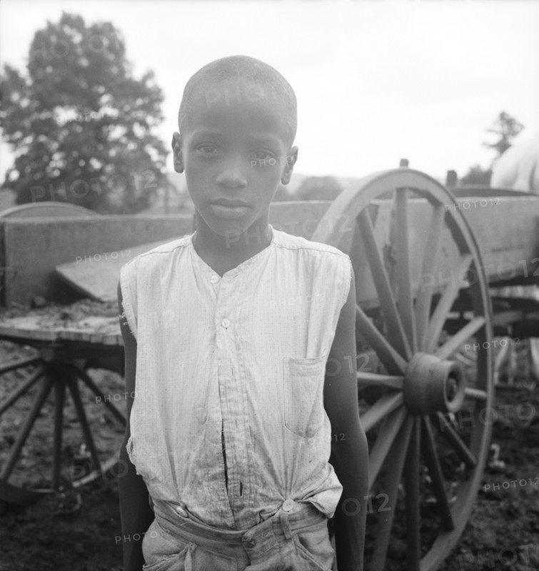 Negro child on the Mississippi Delta, 1936. Creator: Dorothea Lange.
