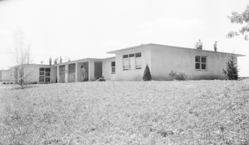 Type house for two families...New Jersey, 1936. Creator: Dorothea Lange.