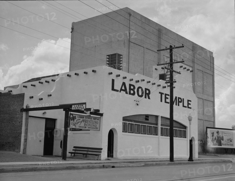 Labor Temple, Tucson, Arizona, 1937. Creator: Dorothea Lange.