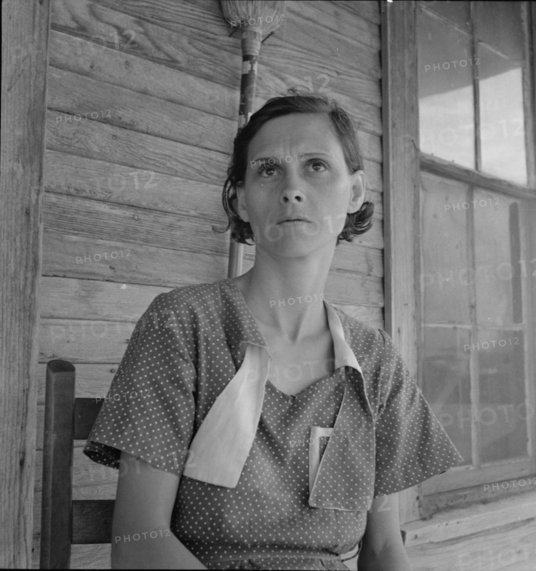 Woman on relief, Memphis, Texas, 1937. Creator: Dorothea Lange.