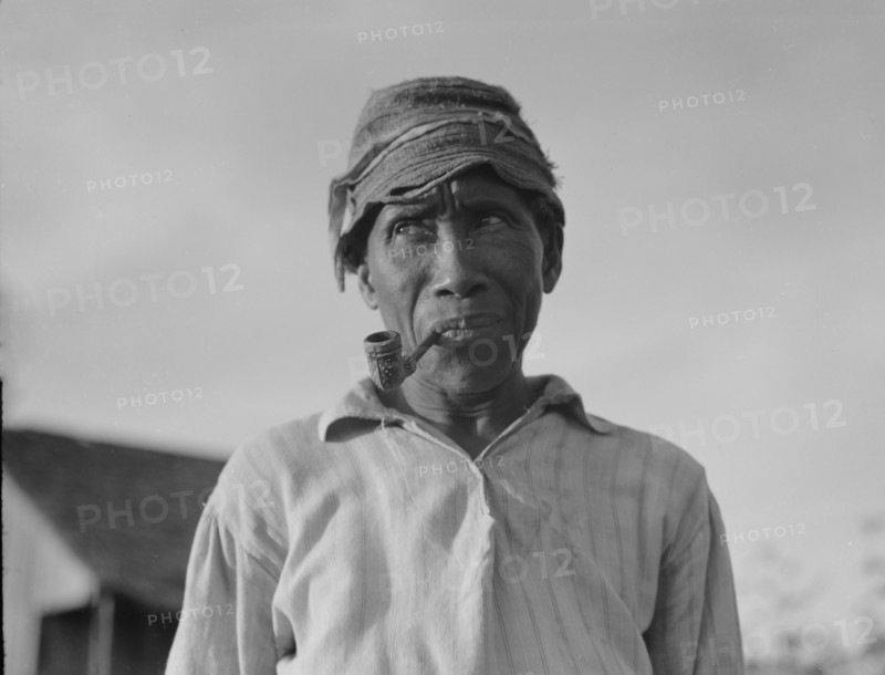 Old Negro, Aldridge Plantation, Mississippi, 1937. Creator: Dorothea Lange.