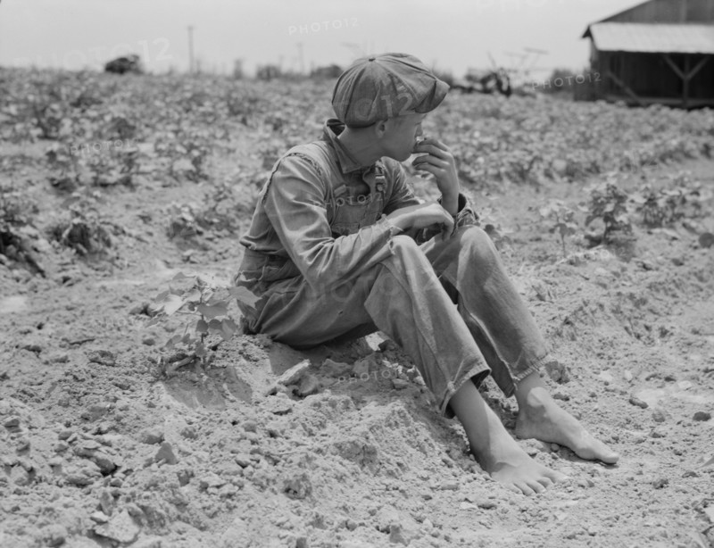 Sharecropper boy, Chesnee, South Carolina, 1937. Creator: Dorothea Lange.
