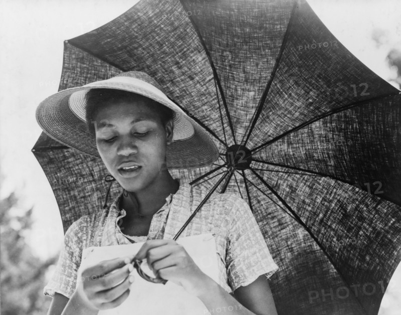 Louisiana Negress, 1937. Creator: Dorothea Lange.