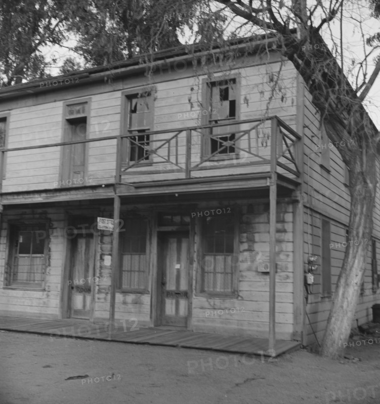 Architectural survivals, Clayton, California, 1938. Creator: Dorothea Lange.