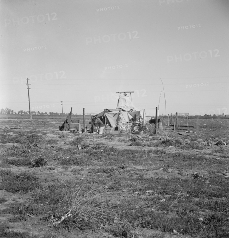 Squatter camp, Patterson, California , 1939. Creator: Dorothea Lange.