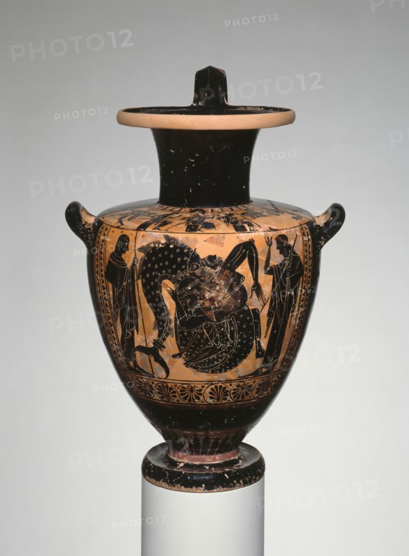 Hydria (Water Jar), about 515-500 BCE. Creator: Leagros Group.
