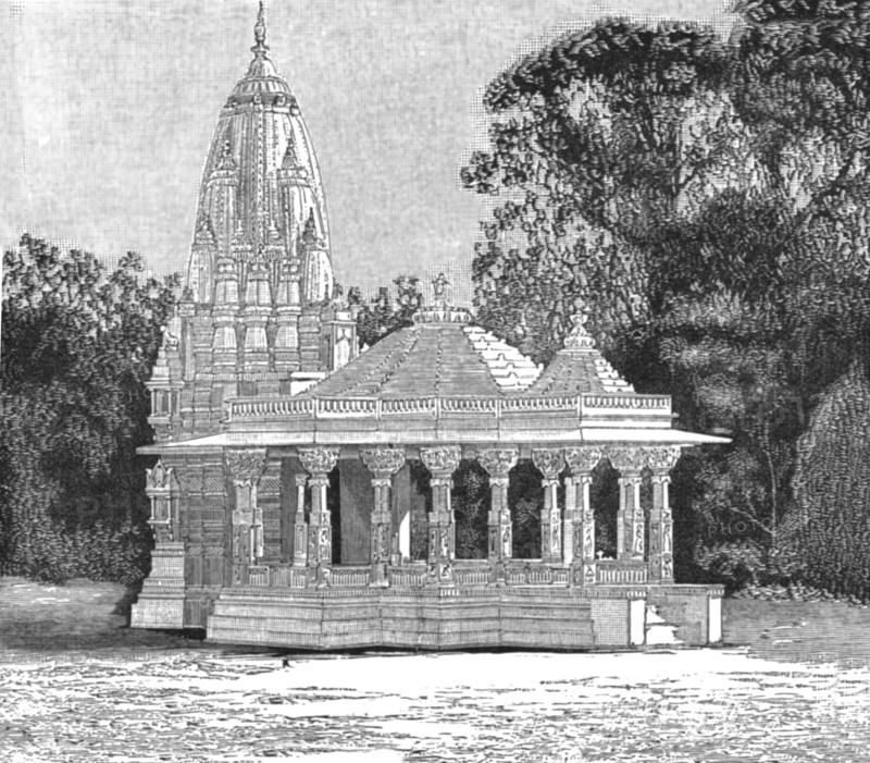 ''An Indian Prince at Home; The Palace and Grounds of the Maharajah of Dharbhanga, K.C.I.E.,In the P Creator: Unknown.