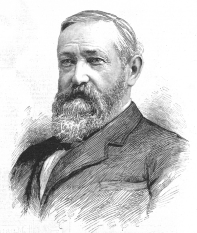 ''The American Presidential Election; General Benjamin Harrison; Republican Candidate now Elected to Creator: Unknown.