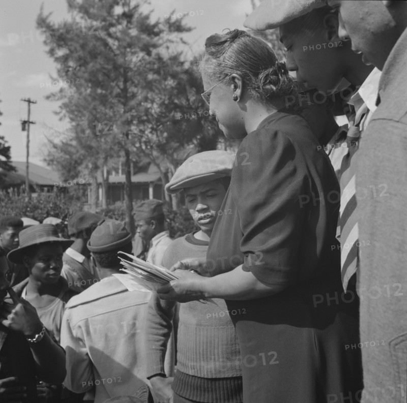 Possibly: Bethune-Cookman College, Daytona Beach, Florida, 1943. Creator: Gordon Parks.
