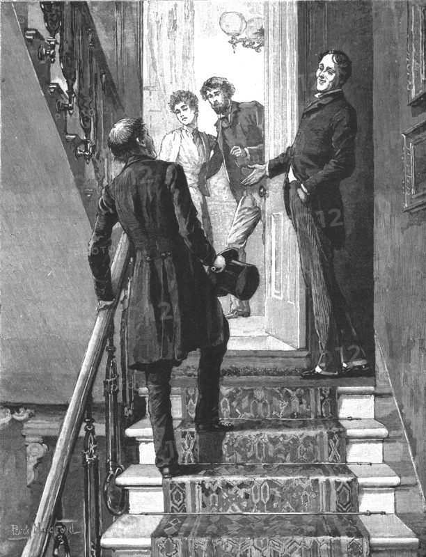 '" Madame Leroux"; By Francis Eleanor Trollope; The two persons whose dancing had been...', 1890. Creator: Percy Macquoid.