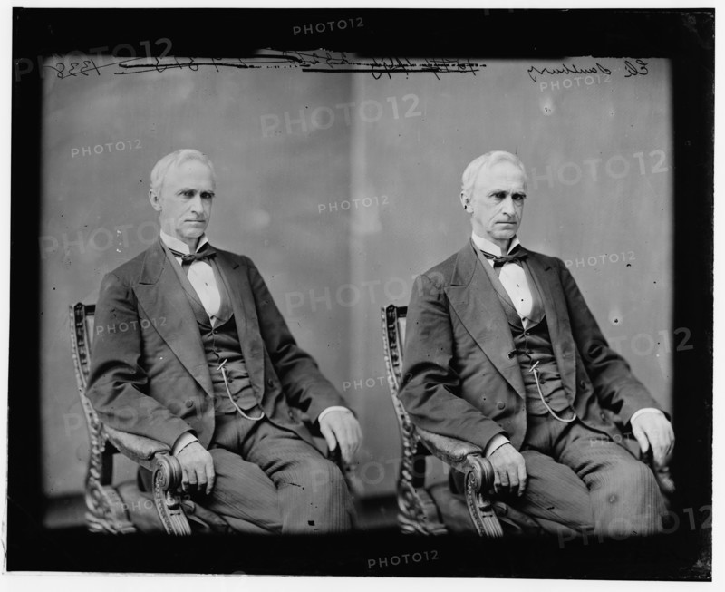 Senator Eli Saulsbury of Delaware, 1865-1880. Creator: Unknown.