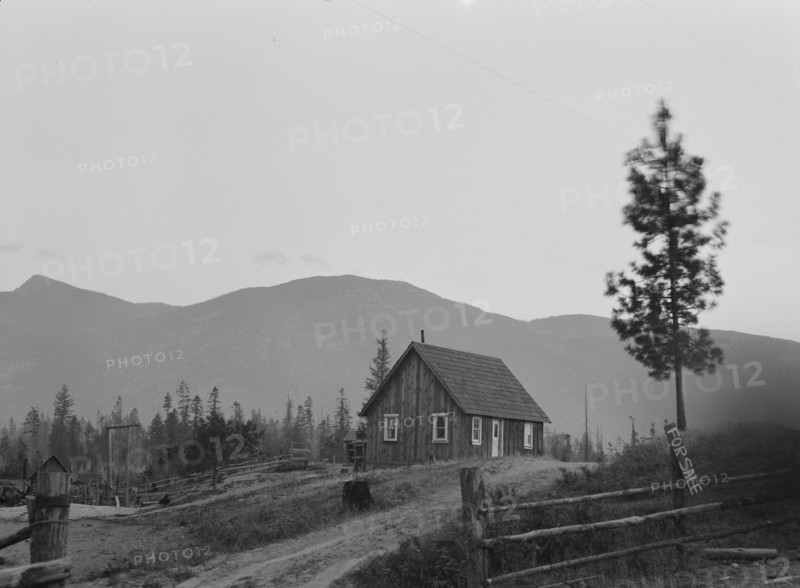Farm for sale, Boundary County, Idaho, 1939. Creator: Dorothea Lange.