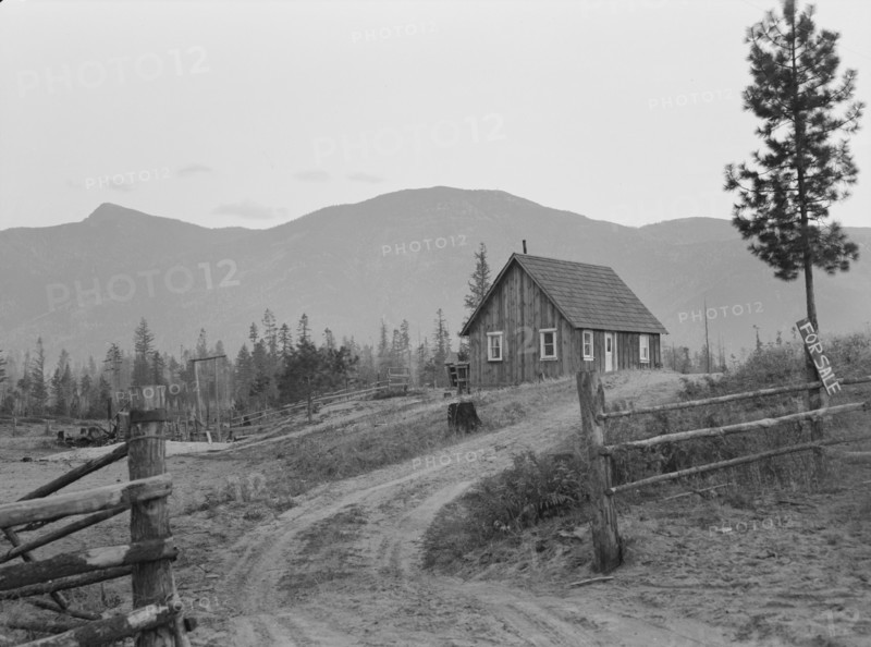 Farm for sale, Boundary County, Idaho, 1939. Creator: Dorothea Lange.