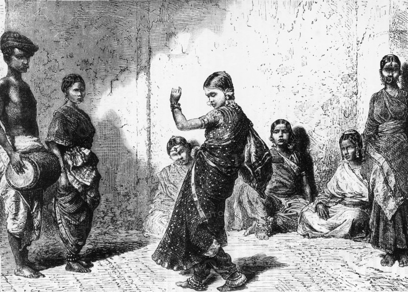 'Dancing Girls of Bombay', c1891. Creator: James Grant.