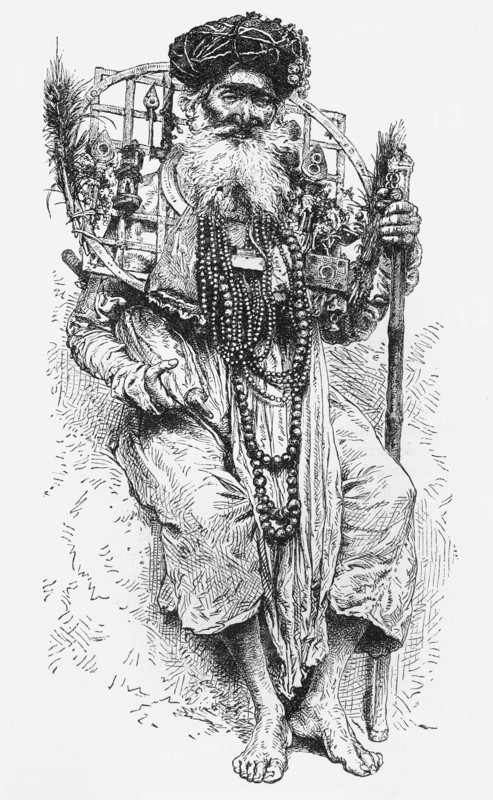 'Religious Mendicant', c1891. Creator: James Grant.