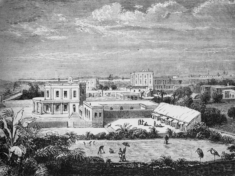 'View in Calcutta', c1891. Creator: James Grant.