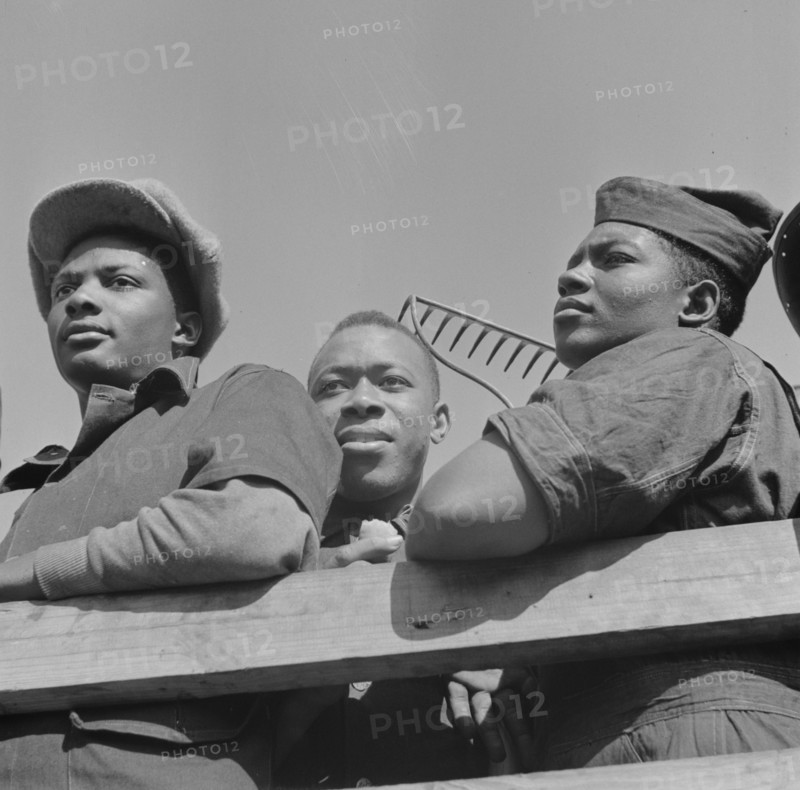 Bethune-Cookman College, Daytona Beach, Florida, 1943. Creator: Gordon Parks.