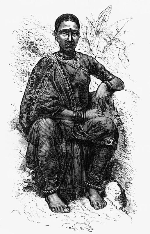 'Hindoo Girl', c1891. Creator: James Grant.
