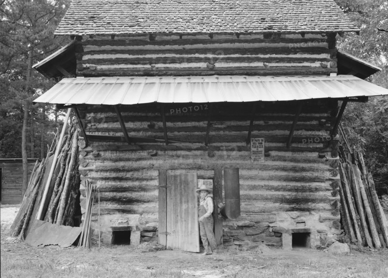 Tobacco barn, Person County, North Carolina, 1939. Creator: Dorothea Lange.