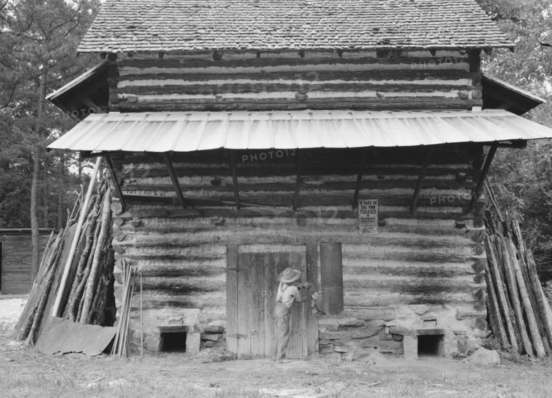 Tobacco barn, Person County, North Carolina, 1939. Creator: Dorothea Lange.