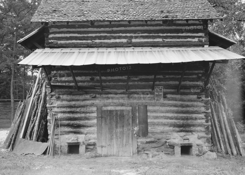 Tobacco barn, Person County, North Carolina, 1939. Creator: Dorothea Lange.