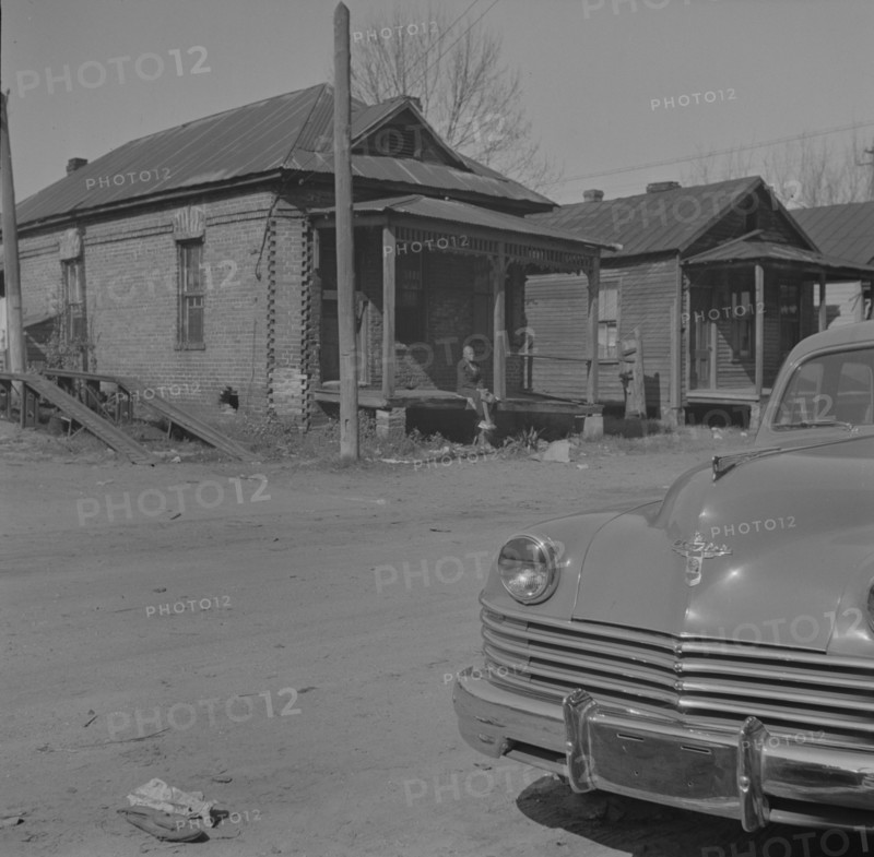Street scene, Jacksonville, Florida, 1943. Creator: Gordon Parks.