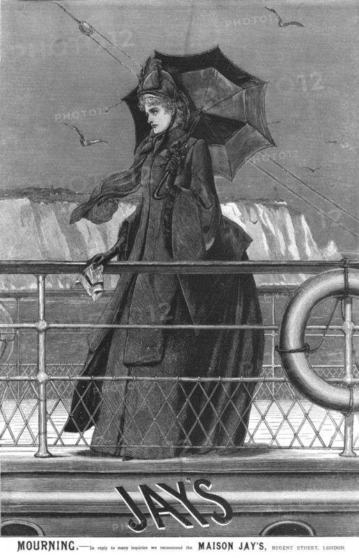 ''Maison Jay's mourning outfitters',1888. Creator: Unknown.