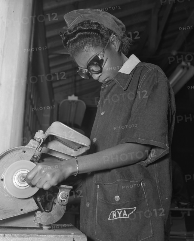 Bethune-Cookman College, Daytona Beach, Florida, 1943. Creator: Gordon Parks.