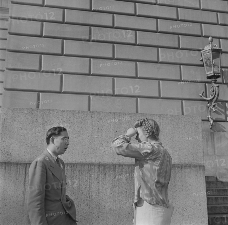 International student assembly, Washington, D.C, 1942. Creator: Gordon Parks.