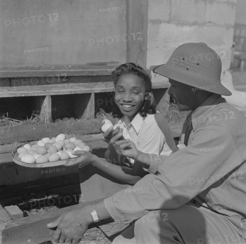 Bethune-Cookman College, Daytona Beach, Florida, 1943. Creator: Gordon Parks.