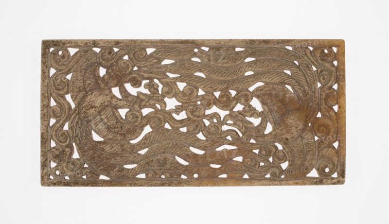 Plaque with Openwork Phoenix, Five Dynasties period / Yuan dynasty, 10th/14th century. Creator: Unknown.