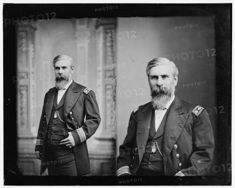 Captain John M. Moore, 1865-1880. Moore, Capt. John M. U.S.N. [US Navy], between 1865 and 1880.