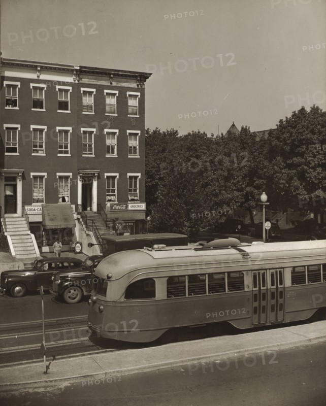 Washington, D.C. Corner store which is patronized by Mrs. Ella Watson, a government charwoman.