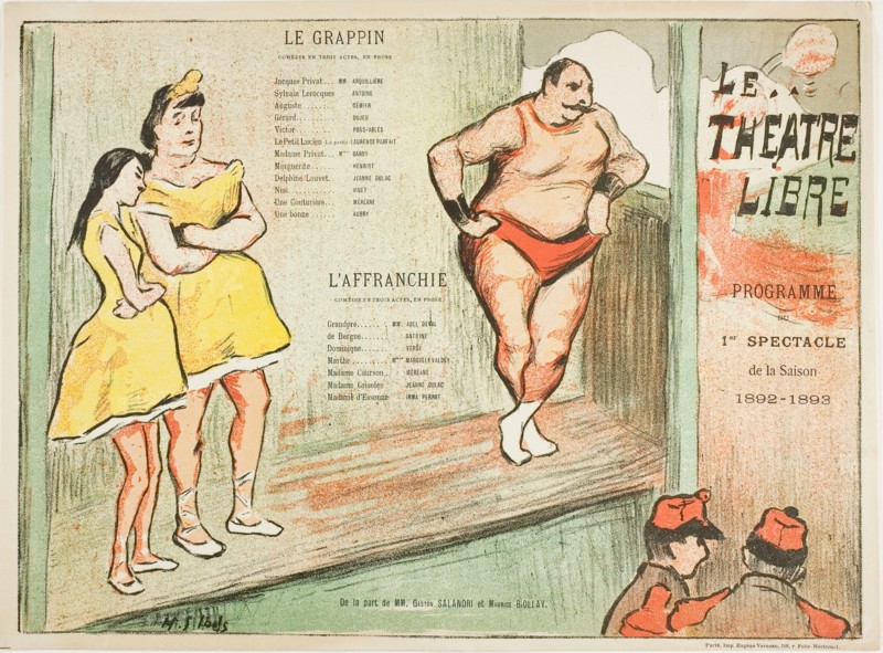 First Performance: Le Grappin, l'Affranchie, for Le Théatre Libre, 1892–93.