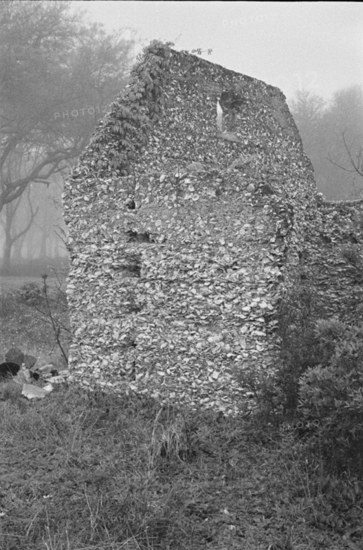 Tabby construction. Ruins of supposed Spanish mission, St. Marys, Georgia.