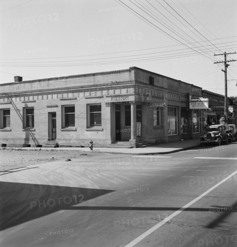 Western Washington, Thurston County, Tenino. Corner of main street.