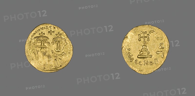 Solidus (Coin) of Heraclius and Heraclius Constantine, 629-632.