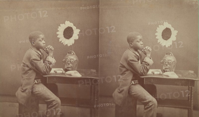 An Aesthetic Darkey from the "Aiken and Vicinity" series, 1882.