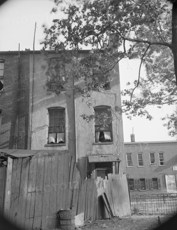 Washington, D.C. A home on Seaton Road in the Northwest area.