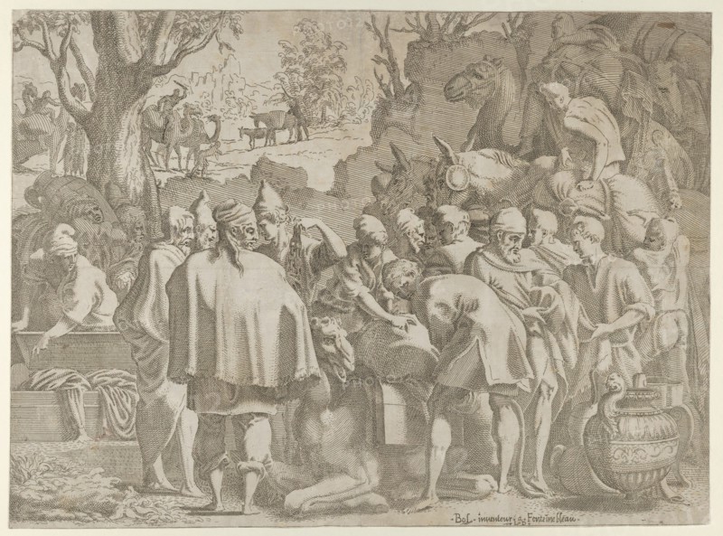 Search through the baggage of Joseph's brothers, ca. 1540-56.