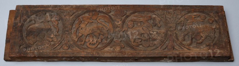 Architectural Fragment with Relief Carving, 5th-6th century.