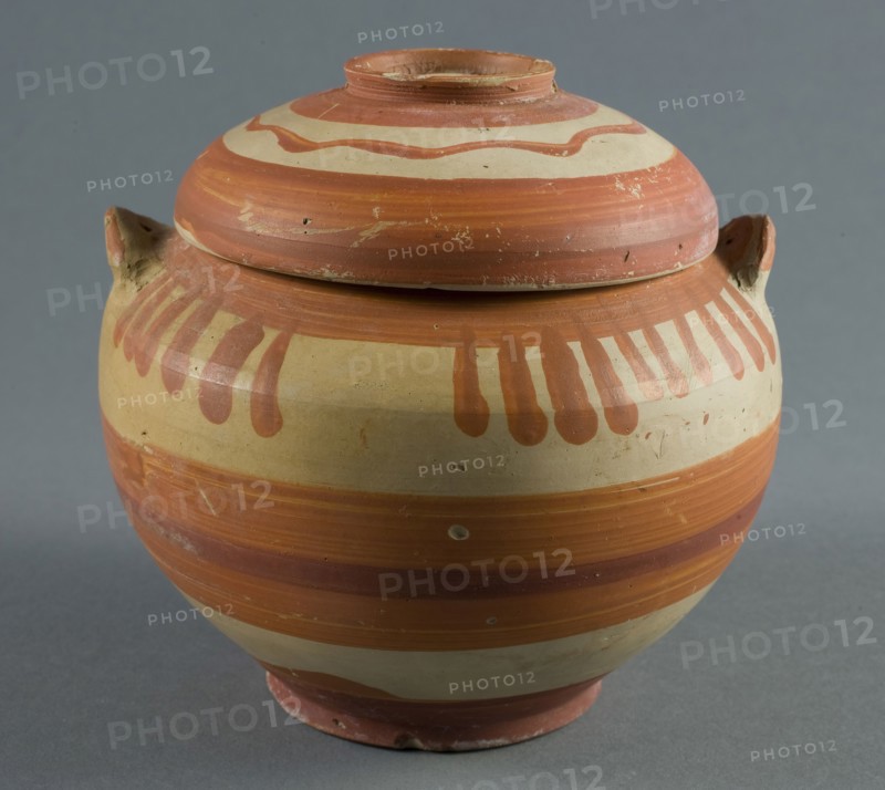 Pyxis (Container for Personal Objects), 7th-6th century BCE.