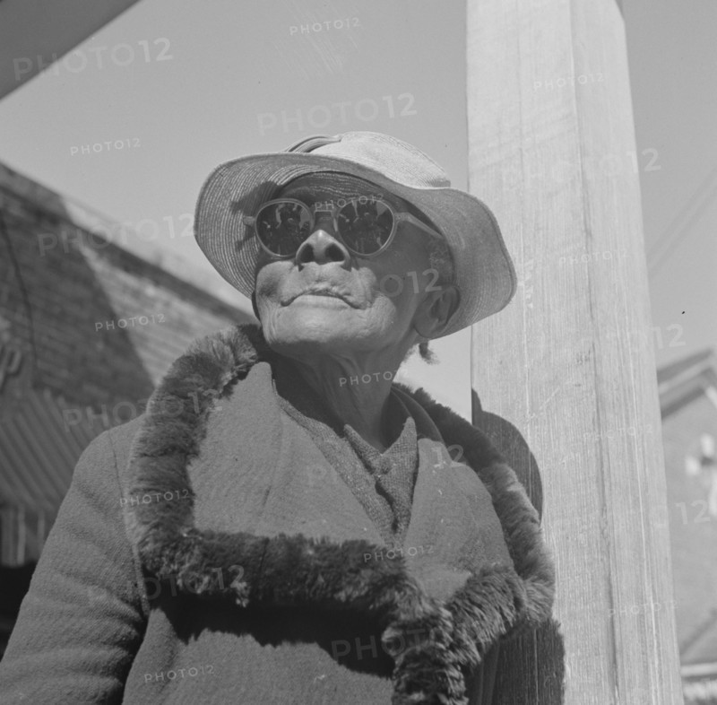 Daytona Beach, Florida. Woman who says she is 104 years old.