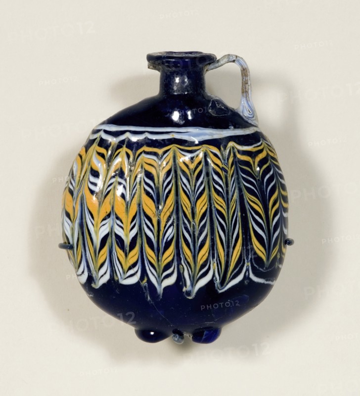 Lentoid Aryballos (Container for Oil), 4th-3rd century BCE.
