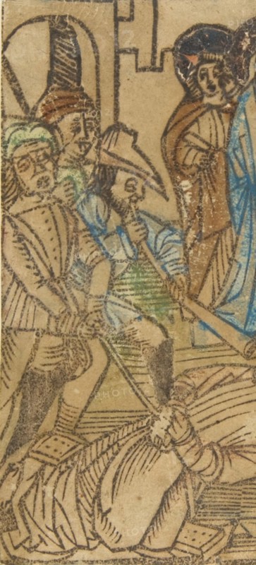 One of the Seven Falls of Christ (Schr. 645), 15th century.