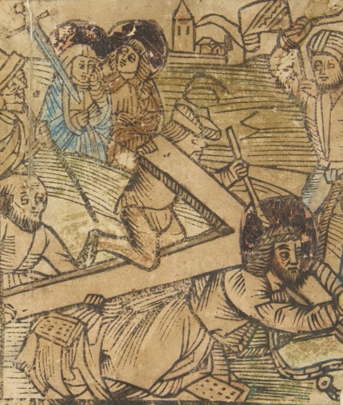 One of the Seven Falls of Christ (Schr. 655), 15th century.