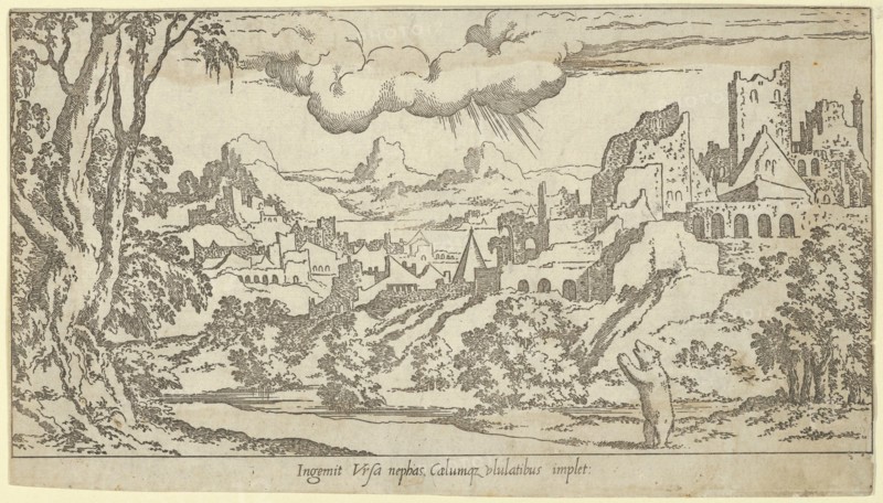 Calisto Changed Into a Bear From Fable of Calisto, 1547-50.